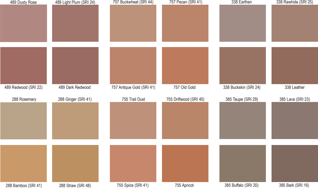 Stamped concrete color options offered by Creative Concrete Inc Stamped concrete color options offered by Creative Concrete Inc